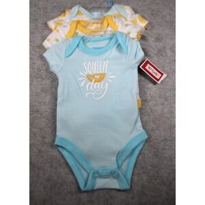 Baby boy or girls 3 pc kidgets lemon shirt set size 0-3 months